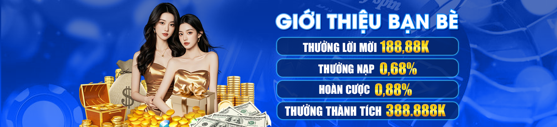Hình ảnh quảng cáo của md88 hiển thị nền tảng và các lợi ích