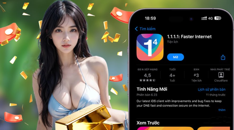Hình ảnh quảng cáo của md88 hiển thị nền tảng và các lợi ích